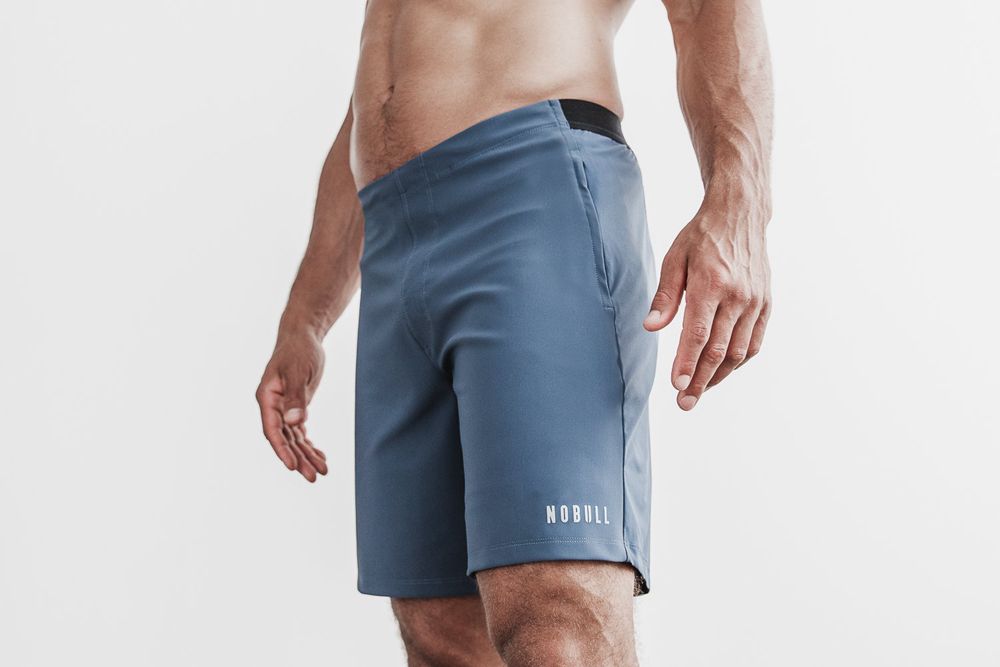 NOBULL Men's Lightweight 8.5" Shorts - Coastal Blue - Ireland (4279OSXLP)